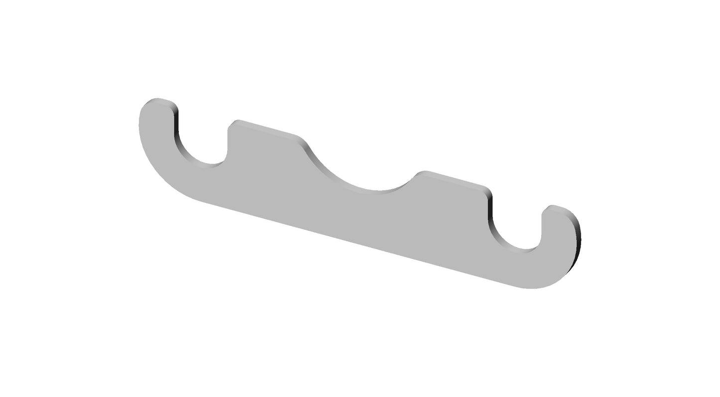 1986late-1988 C4 Corvette Roof Panel Raise Shim