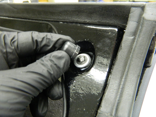 Glass T-Top Outer Rear Stud Cover Reveal Cap "Acorn" GM#473295