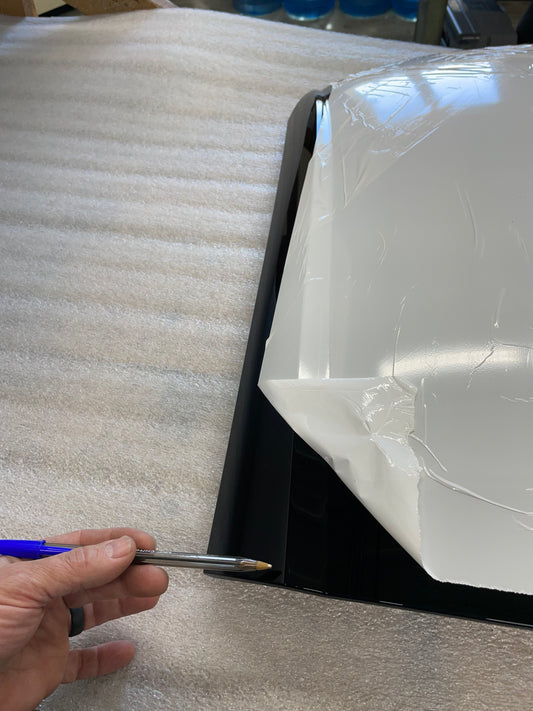 *GM Factory Blem* New 2014-2019 C7 Corvette Blue Transparent Roof Panel #CC