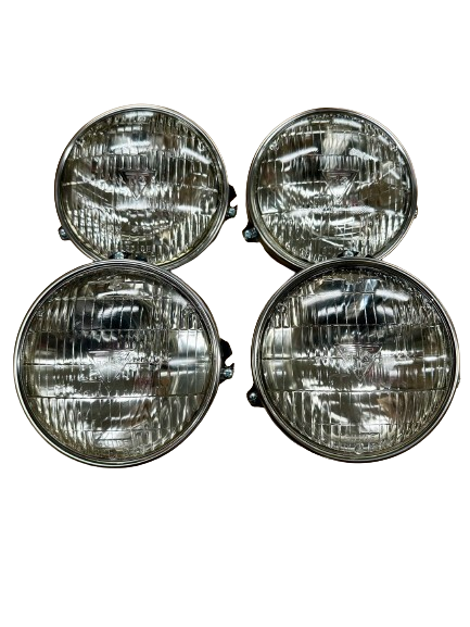 63-67 Corvette T3 Headlight Bulb Cup Ring Capsule Set T-3