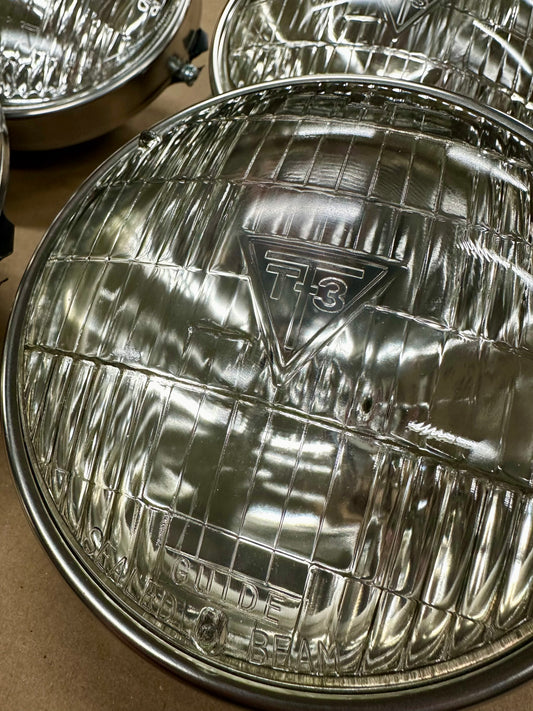 63-67 Corvette T3 Headlight Bulb Cup Ring Capsule Set T-3