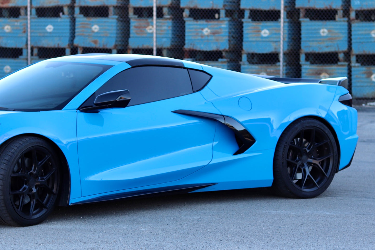 2020-up C8 GM Transparent Roof Panel Complete Suede Trim GM#85004253