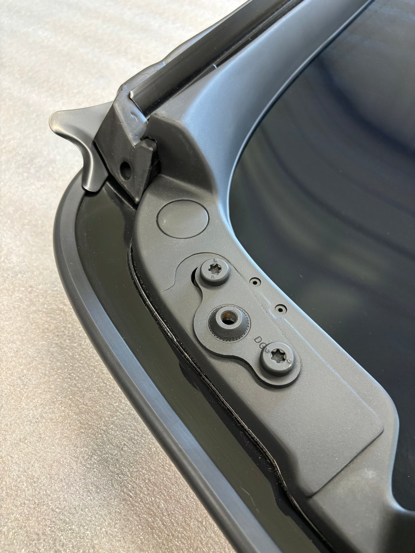 #B1 2nd design blue smoked roof panel currently listed on Ebay and t40 wrench