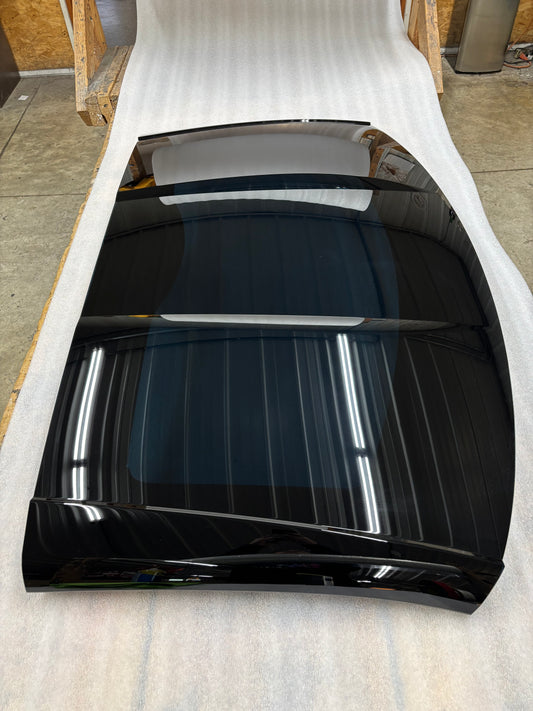 *Very Minor Factory Blem* 2020-up C8 GM Transparent Roof Panel Complete Cloth Trim #FR