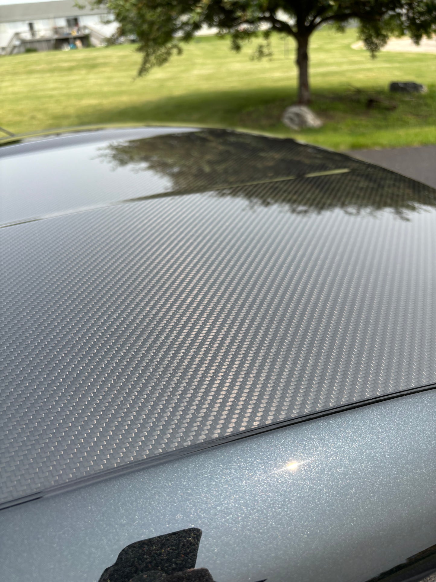 2020-up C8 Carbon Fiber Roof Panel Complete