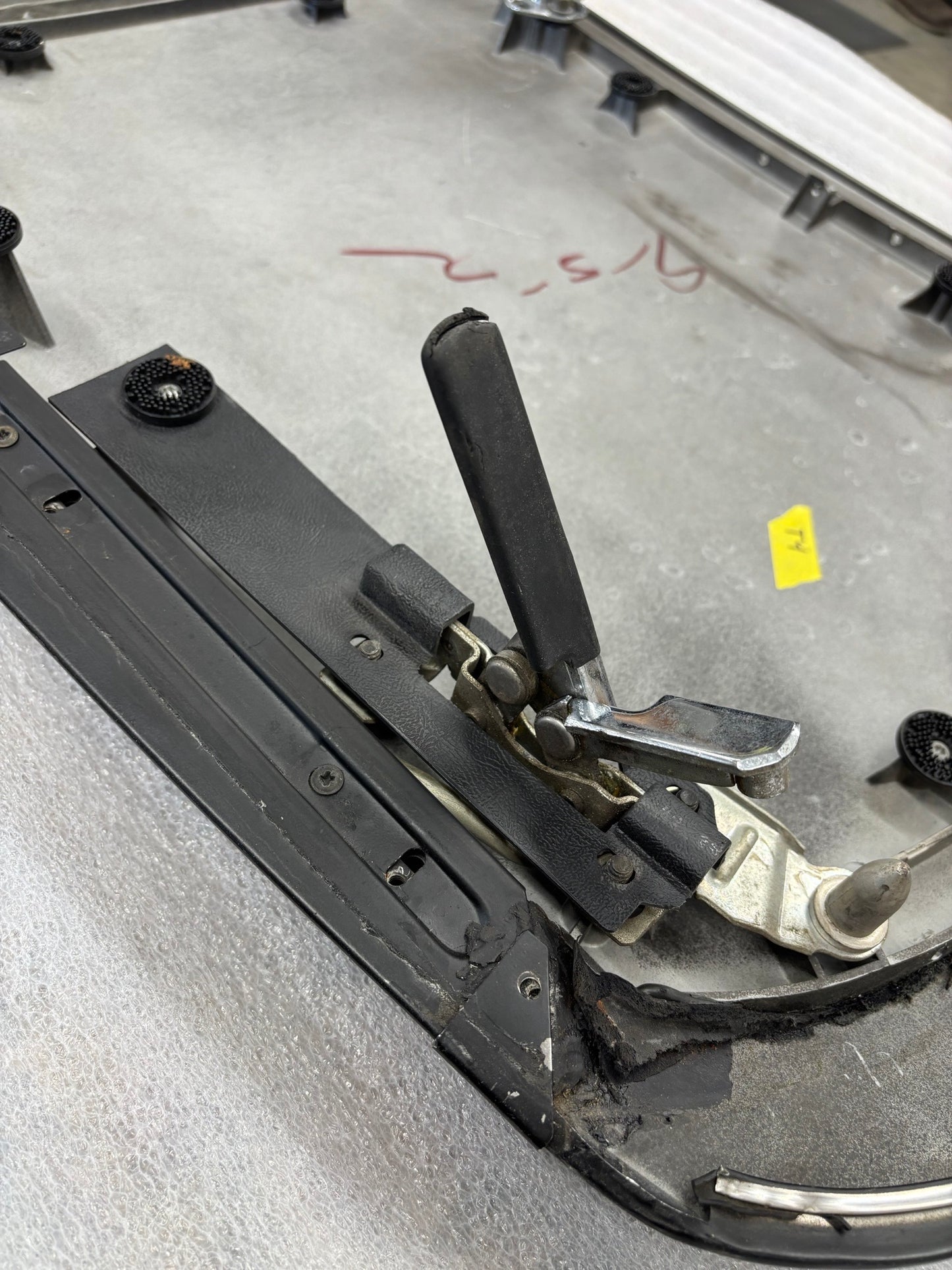 LH 78-82 Fiberglass Corvette T-Top Single Latch Driver Side