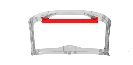 1997-2004 C5 Corvette roof storage rack- wall mount