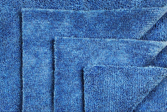 6 pk. 16"x16" Detailers Preference 300 GSM Microfiber Towel (Blue)