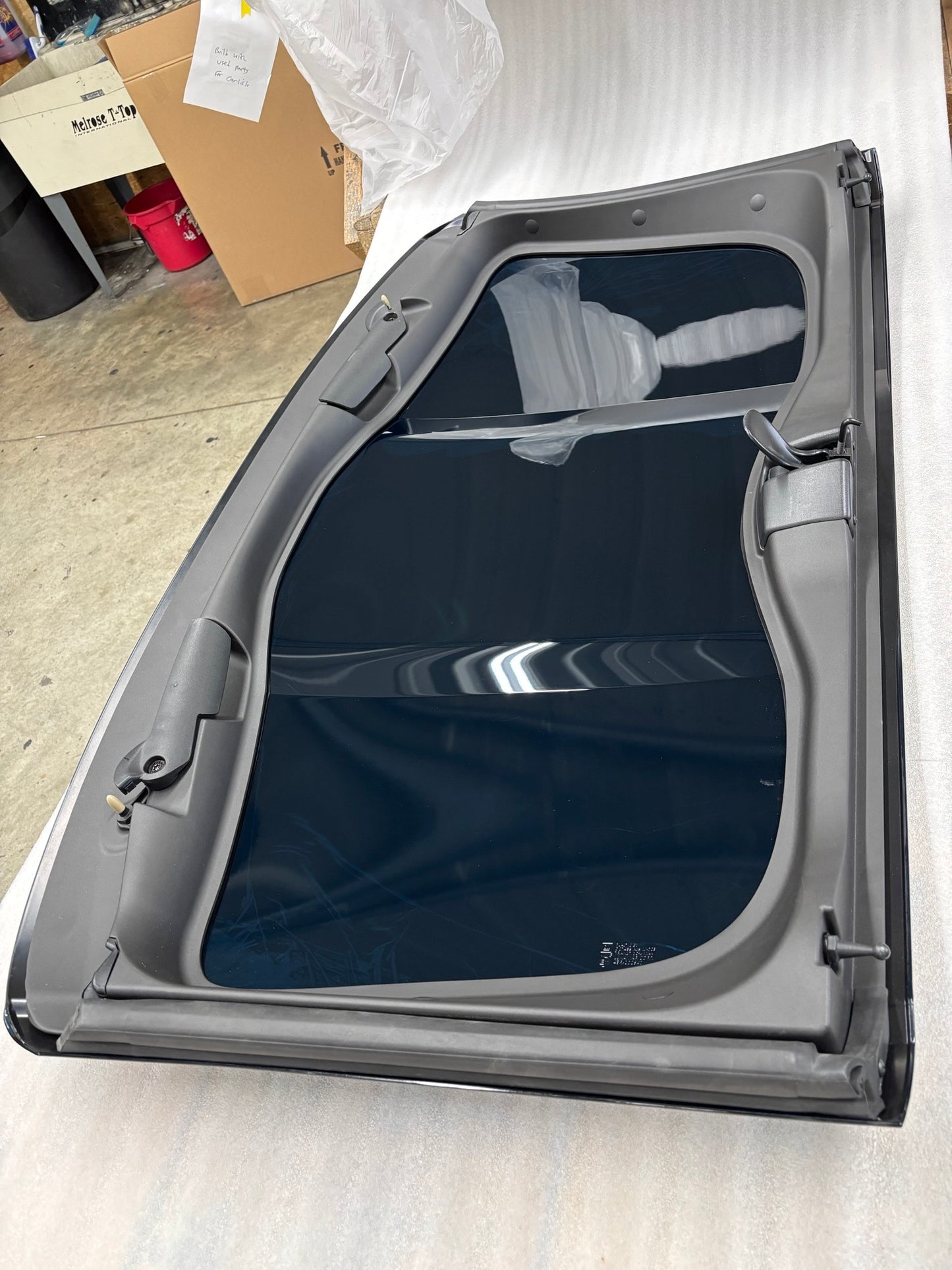 *Factory Blem* 2014-2019 C7 Blue Smoked Transparent Corvette Roof Panel #CJC