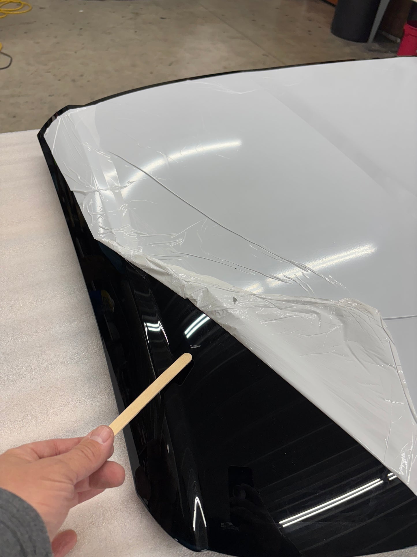 *Factory Blem* 2014-2019 C7 Blue Smoked Transparent Corvette Roof Panel #CJC