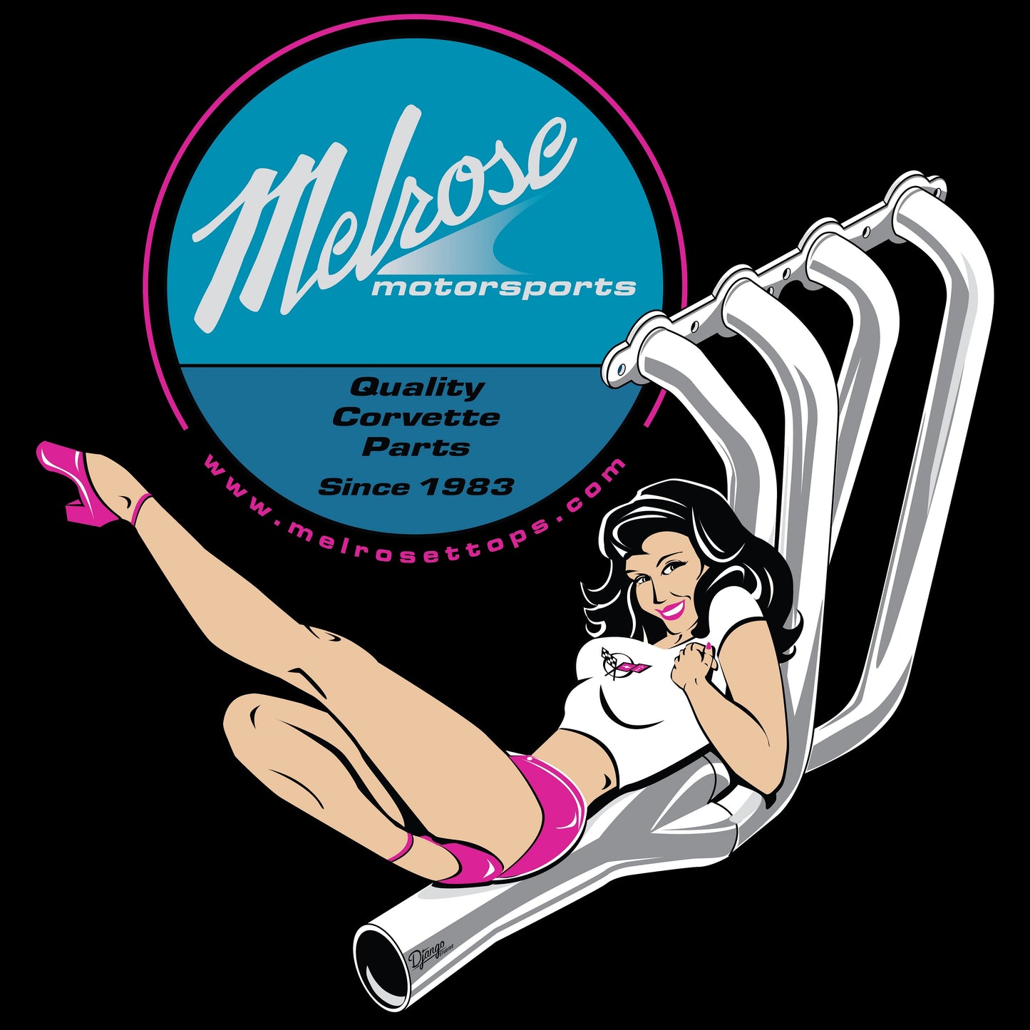 Melrose Header Girl Hoodie