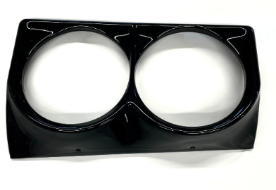 1963-1967 LH/DS Corvette Steel Headlight Bezel GM#3845801