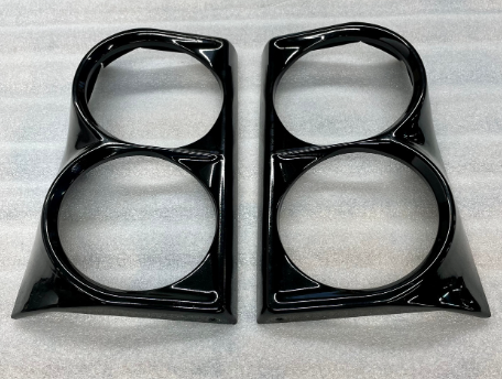 1963-1967 Corvette Steel Headlight Bezel Pr.