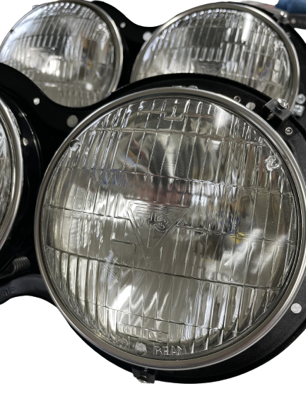 58-62 Corvette Headlight Assemblies / Pair with T3 bulbs