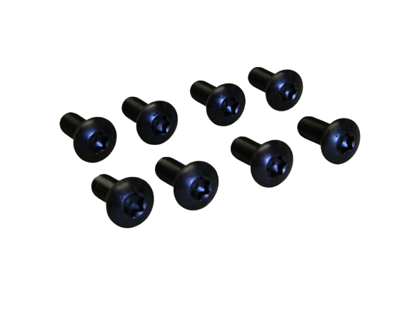 86late-96 C4 Corvette 8 pc. Roof Panel Hardware Bolt Set GM#14084506