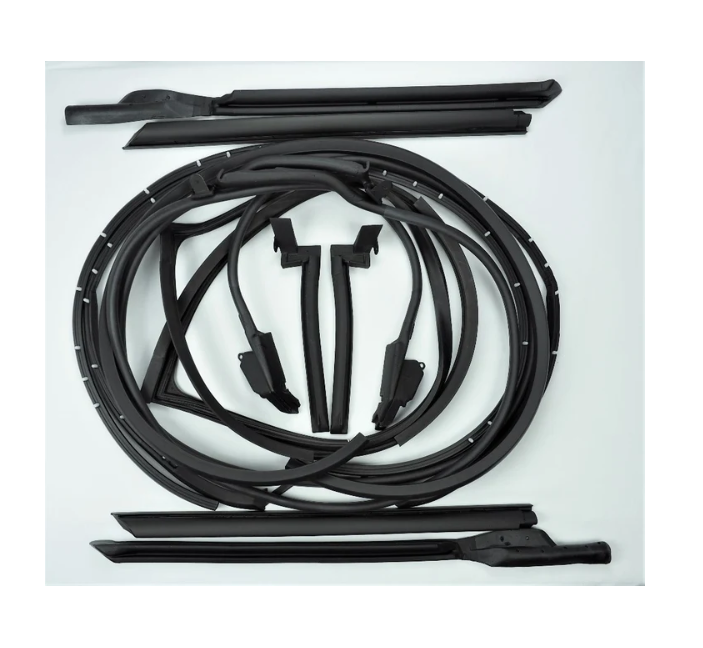 1969 C3 Corvette Coupe USA Made 12 Pc. Weatherstrip Kit #139