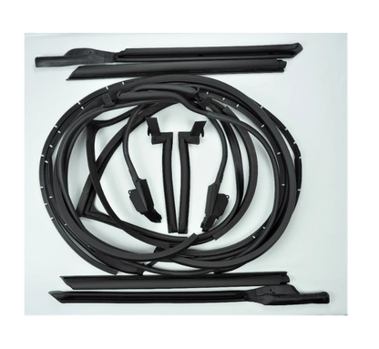 1969 C3 Corvette Coupe USA Made 12 Pc. Weatherstrip Kit #139