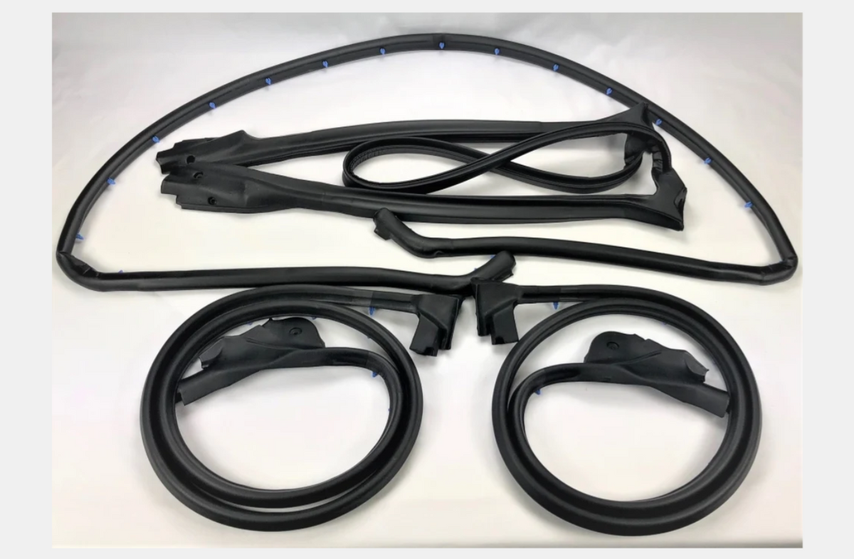 1986-1989 C4 Corvette Convertible USA Made 4 Pc. Weatherstrip Kit #148