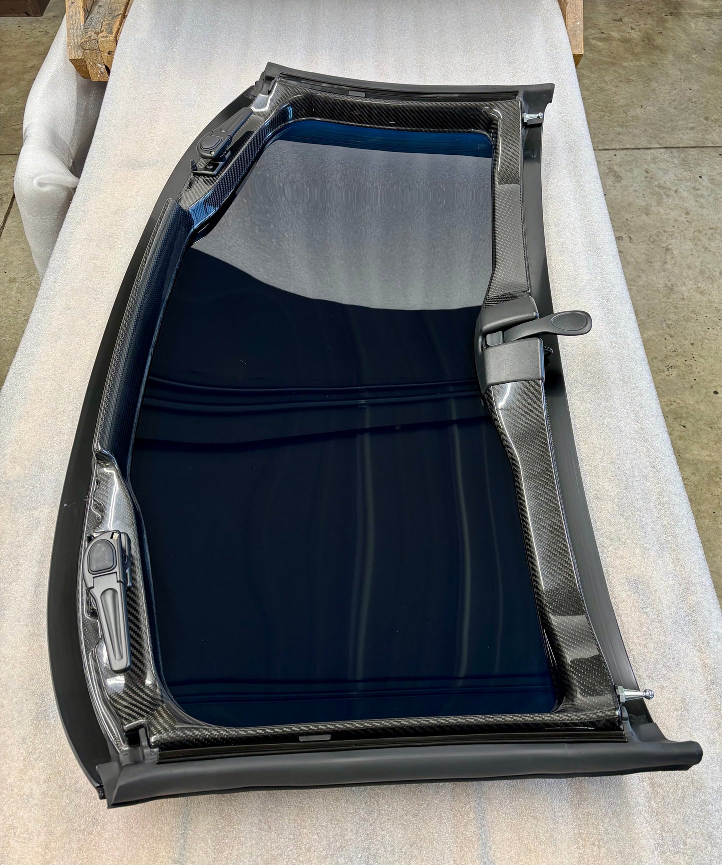 NEW Carbon Fiber Blue Smoked 1997-2004 C5 Corvette Transparent Replacement Roof