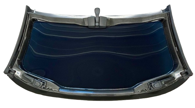 NEW Carbon Fiber Blue Smoked 1997-2004 C5 Corvette Transparent Replacement Roof