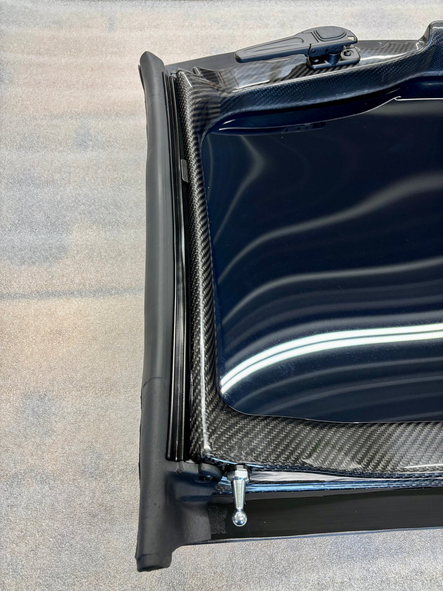 NEW Carbon Fiber Blue Smoked 1997-2004 C5 Corvette Transparent Replacement Roof