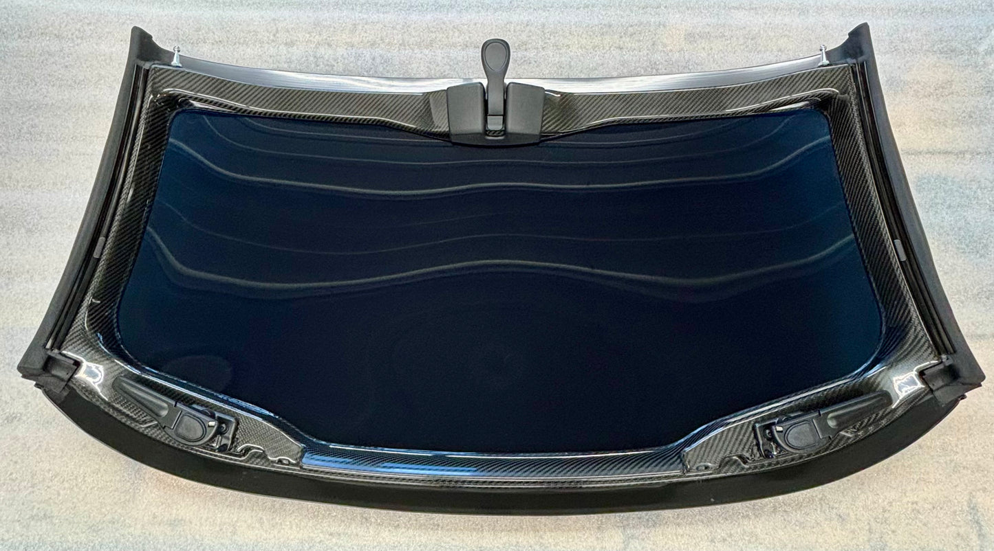 NEW Carbon Fiber Blue Smoked 1997-2004 C5 Corvette Transparent Replacement Roof