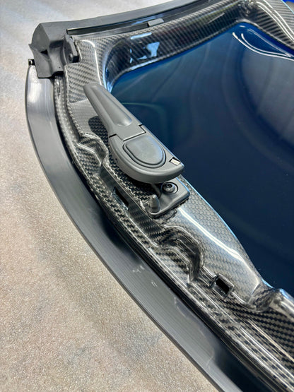 NEW Carbon Fiber Blue Smoked 1997-2004 C5 Corvette Transparent Replacement Roof