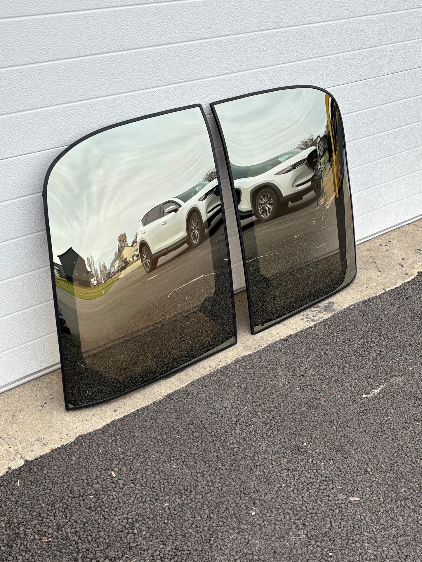 New 78-82 Corvette Mirrored Glass T-Tops #DP