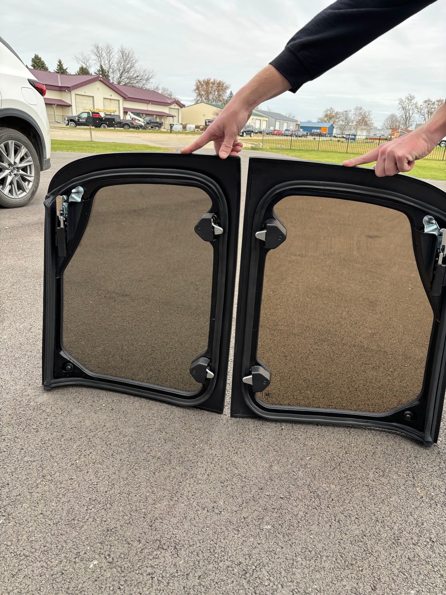 New 78-82 Corvette Mirrored Glass T-Tops #DP