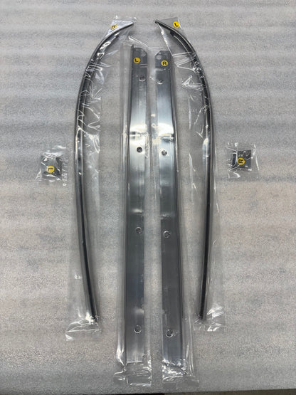 68-76 6pc T-Top Trim Set Stainless