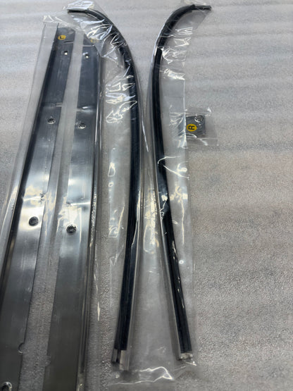 68-76 6pc T-Top Trim Set Stainless