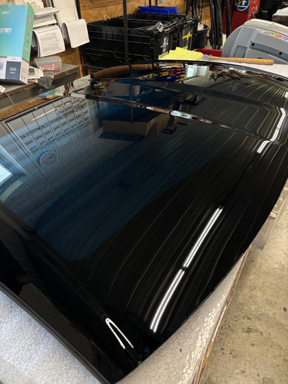 05-13 C6 Blue Smoked Transparent Corvette Roof Panel #766