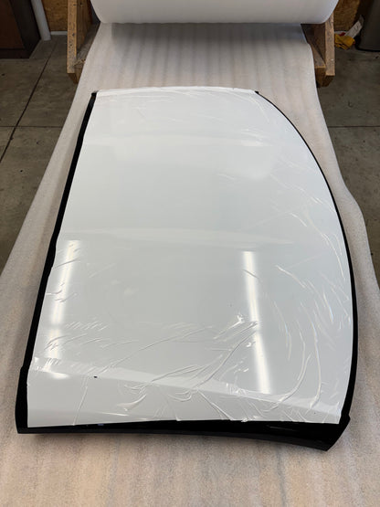 Factory "Minor" Blem - NEW GM C8 Blue Smoked Transparent Roof Panel  #656