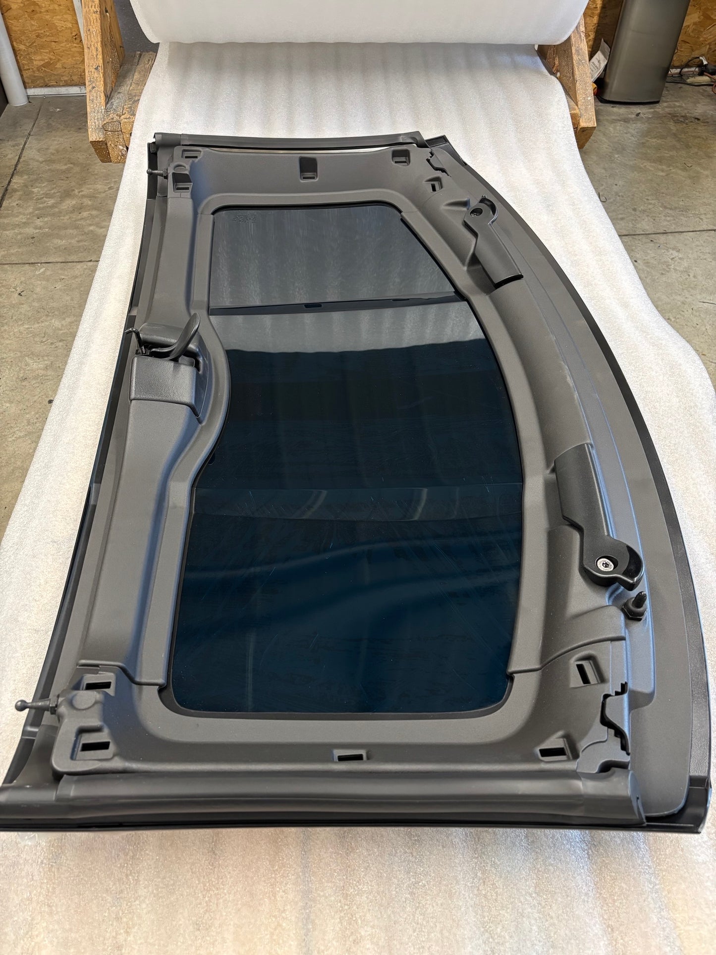 Factory "Minor" Blem - NEW GM C8 Blue Smoked Transparent Roof Panel  #656
