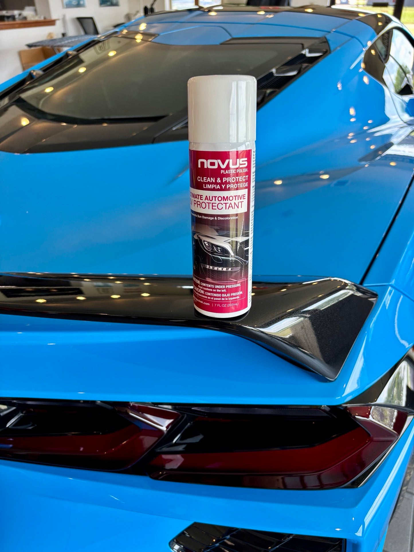 7oz Novus Spray Clean & Protect Plastic Polish