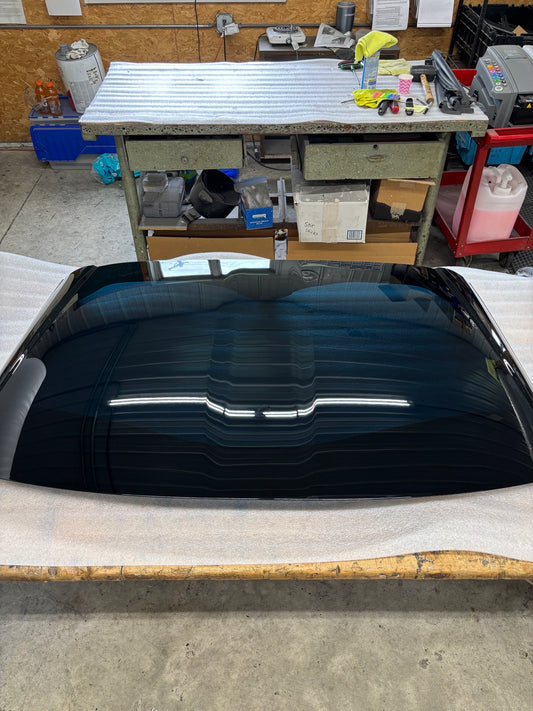 NOS 2005-2013 C6 Blue Smoked Transparent Roof Panel #TK2