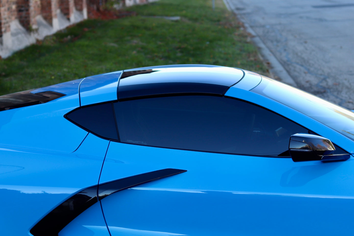 2020-up C8 GM Transparent Roof Panel Complete Cloth Trim GM#85004257