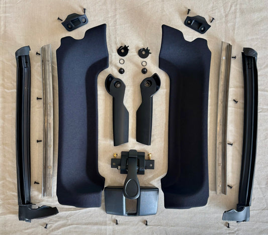 2020-Present C8 Corvette Roof Parts Kit w/ 3LT suede trim