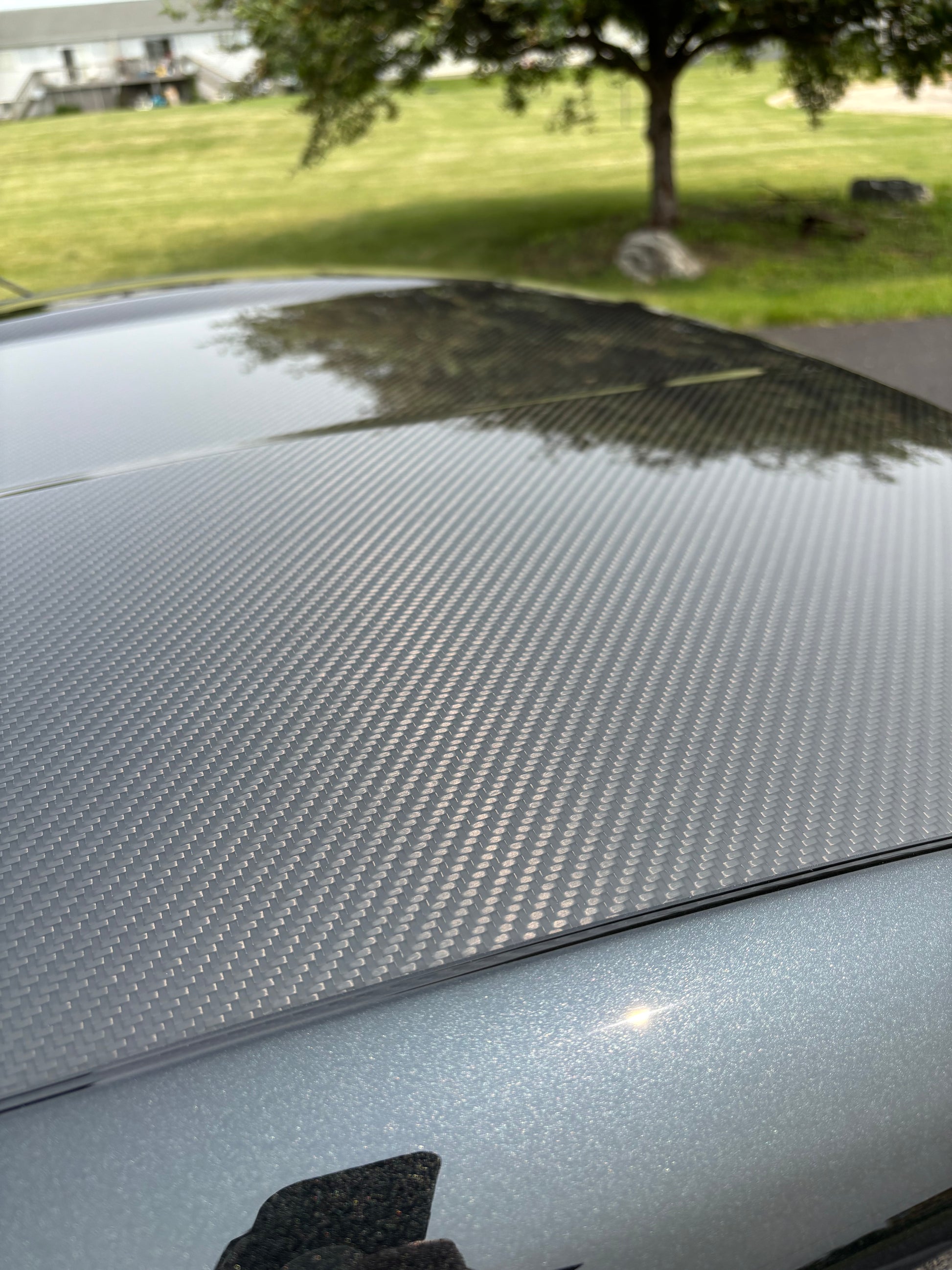 Bmw Carbon Fiber Roundel Carbon Fiber Roof Drip Molding Set For BMW - 2-Piece Trim Covers With 5-Year Warranty Bmw F10 Carbon Fiber Interior Trim - Foto 3