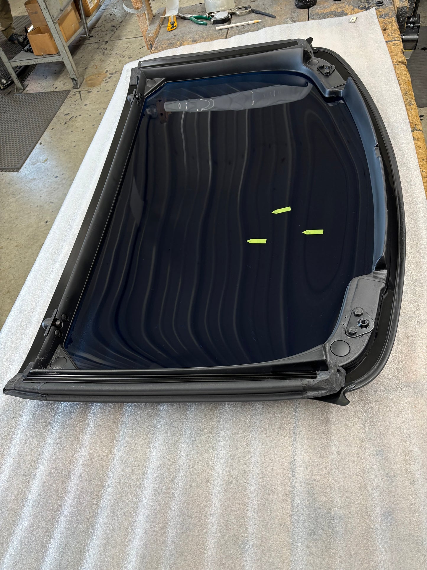 NEW BLEM SPECIAL 1989-1996 C4 Corvette Blue Smoked Roof Panel #OX