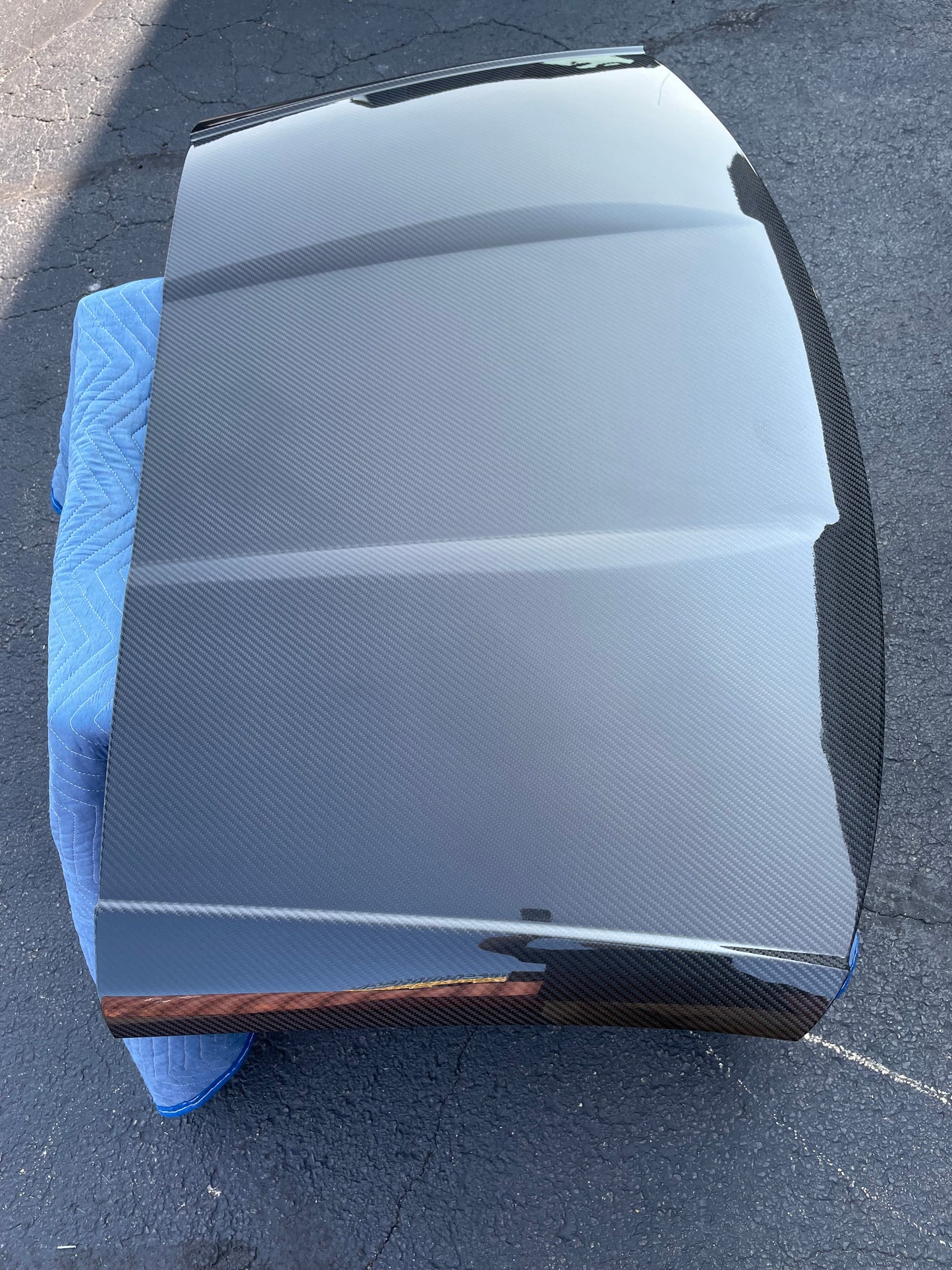 2020-up C8 Carbon Fiber Roof Panel Complete