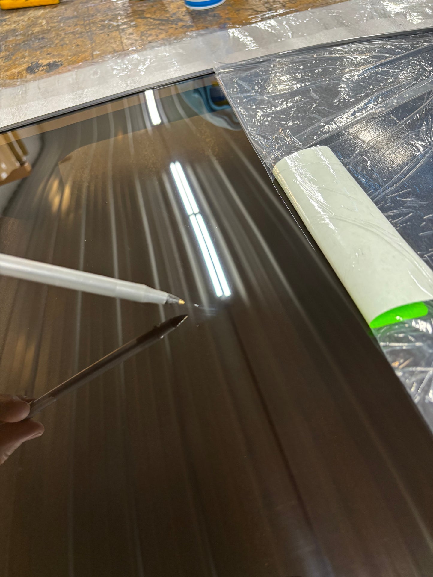 Factory Minor Blem - Late77-82 Corvette Bronze Smoked Acrylic T-Tops /Pr.  #DD