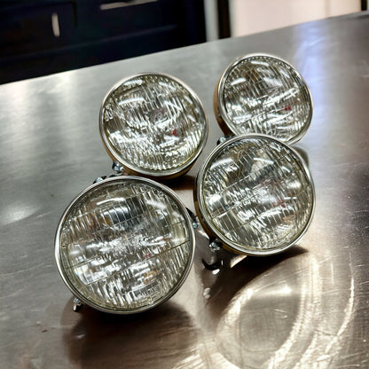 63-67 Corvette T3 Headlight Bulb Cup Ring Capsule Set T-3