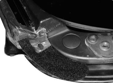 Anti Squeak Pad Set For C4 1984-1996 Corvette Roof Panels (Corners)