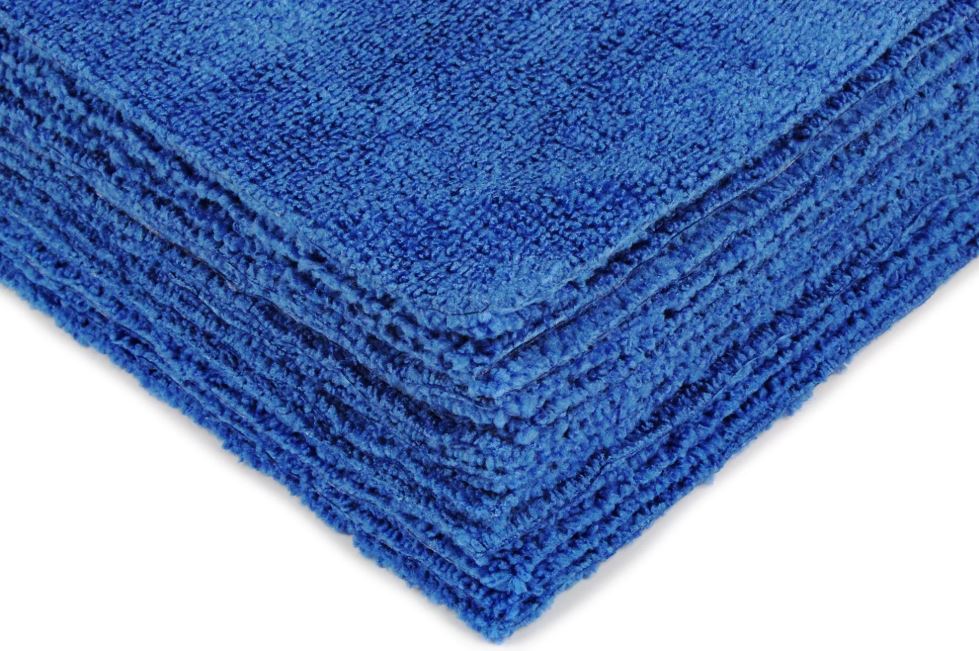 6 pk. 16"x16" Detailers Preference 300 GSM Microfiber Towel (Blue)