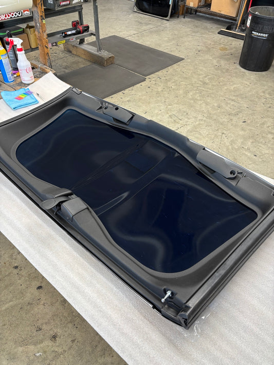 New C6 Factory Blem- 2005-2013 Corvette Blue Smoked Transparent Roof Panel  #YH