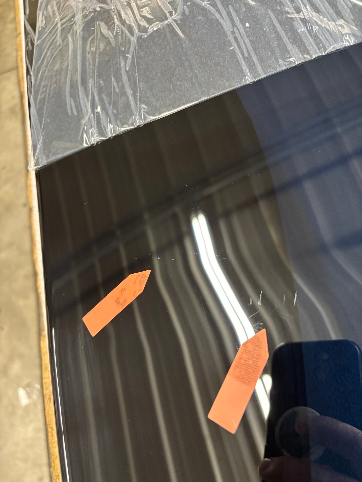New C6 Factory Blem- 2005-2013 Corvette Blue Smoked Transparent Roof Panel  #YH