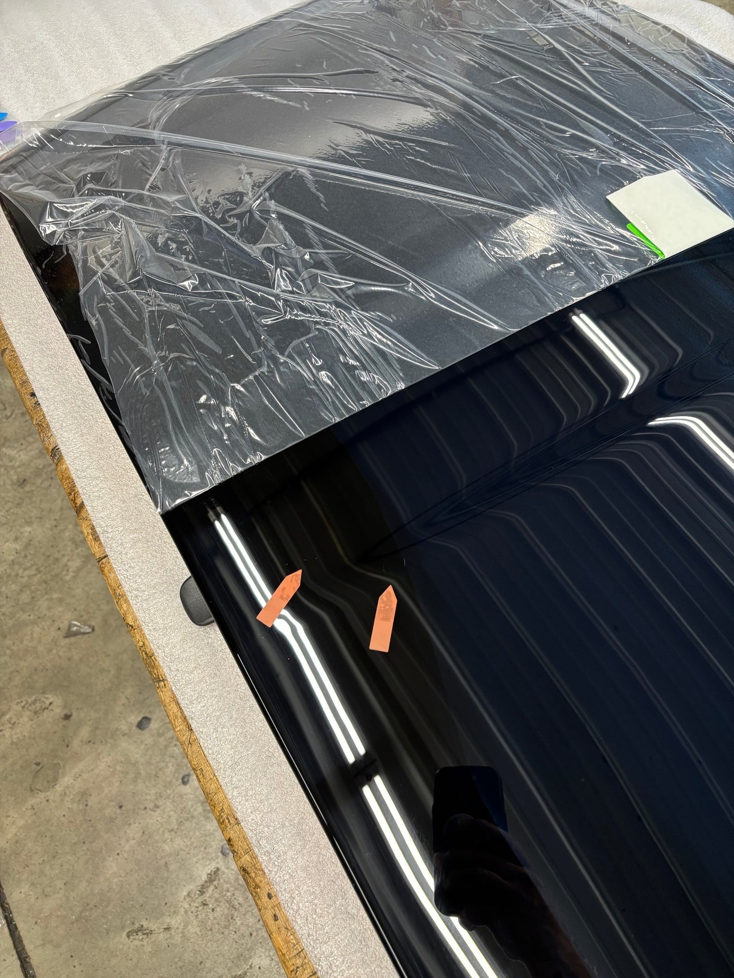 New C6 Factory Blem- 2005-2013 Corvette Blue Smoked Transparent Roof Panel  #YH
