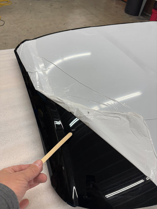 *Factory Blem* 2014-2019 C7 Blue Smoked Transparent Corvette Roof Panel #CJC