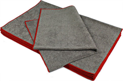 3 pk. 24"x32" Detailers Preference 430 GSM Grey Pearl Microfiber Towel